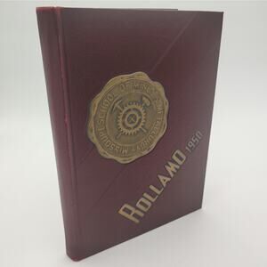 RollaMo Yearbook 1950 Missouri School of Mines and Metallurgy Original